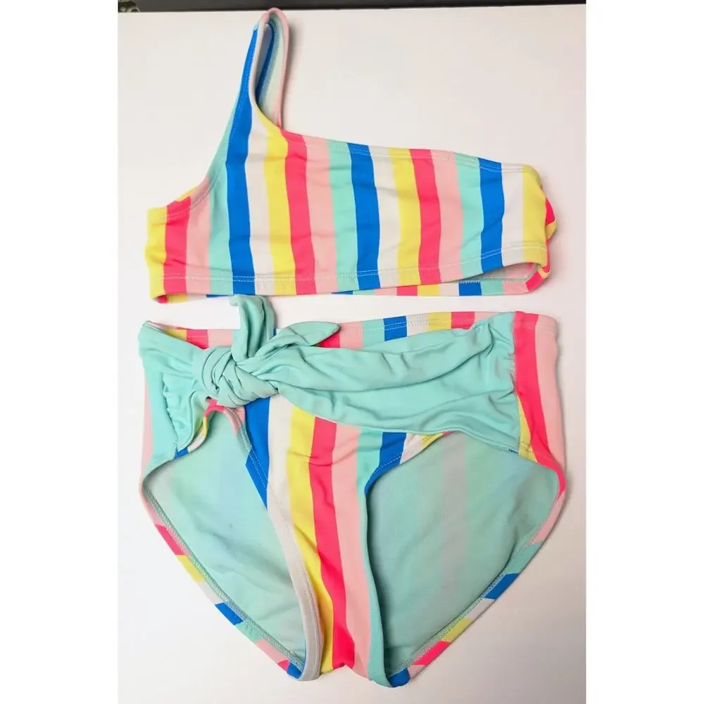 Colorful Assortment Swimsuits Swimwear GIRLS SIZE 10/12L Lot of 3 OP So Justice